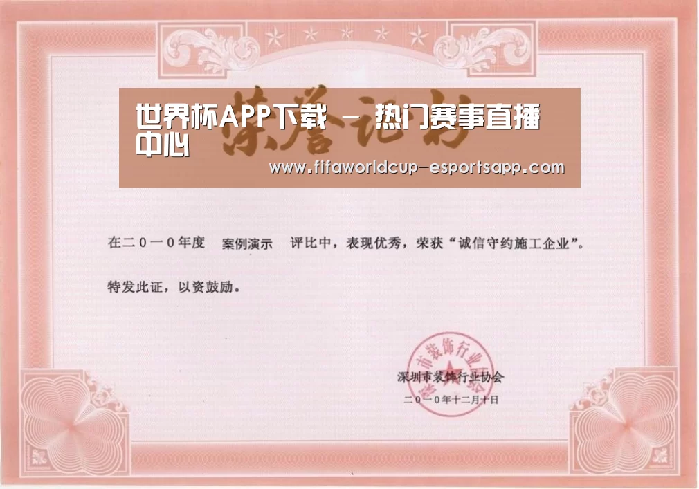 荣誉证书二