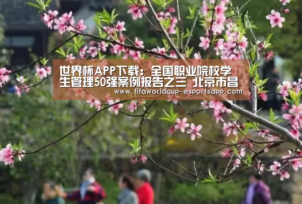 世界杯APP下载:全国职业院校学生管理50强案例报告之三 北京市昌平职业学校(图3) FIFA World Cup